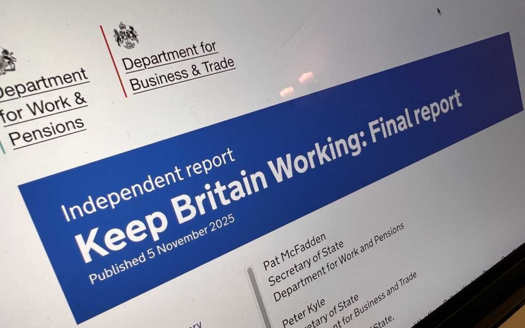 Reboot Your Life and the National “Keep Britain Working” Agenda