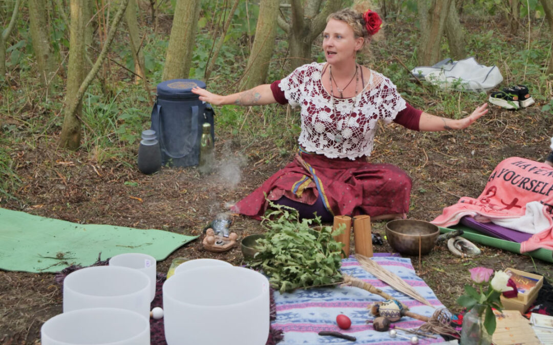 Image of Jess Sawyer's Sound bath class